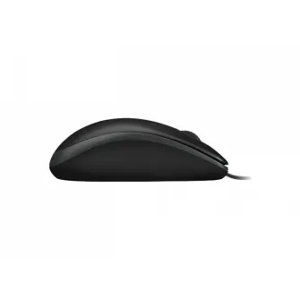 Клавиатура и мышь Logitech MK120, Проводное, Чёрный