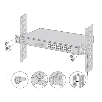 Kit de montare pe rack TP-Link RackMount Kit-13