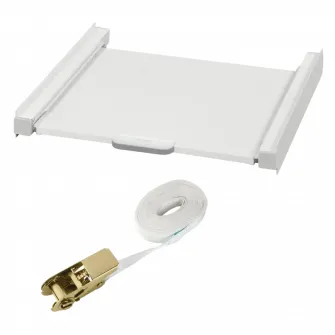 Kit montare verticala pentru uscatoare Xavax 111363, Alb
