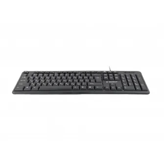 Клавиатура Gembird KB-U-103-RU, Проводное, Чёрный