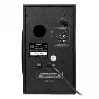 Колонки SVEN MS-302 SD-card, USB, FM, Black, 40w/20w + 2x10w/2.1