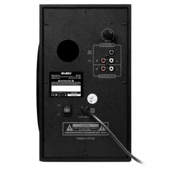 Колонки SVEN MS-304 SD-карта, USB, FM, пульт ДУ, Bluetooth, цвет черный, 40Вт/20Вт + 2x10Вт/2.1