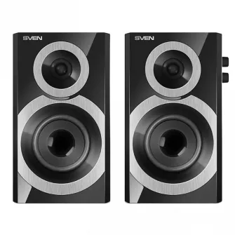 Компьютерные колонки 2.0 SVEN SPS-619, Чёрный