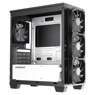 Компьютерный корпус Gamemax Aero Mini ECO, Micro-ATX, Без блока питания, Чёрный