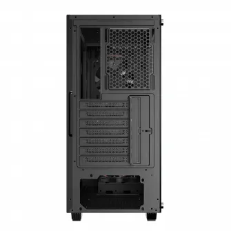 Компьютерный корпус Gamemax Black Hole, Midi-Tower, Без блока питания, Чёрный
