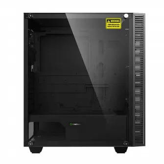 Компьютерный корпус Gamemax Draco XD, Midi-Tower, Без блока питания, Чёрный