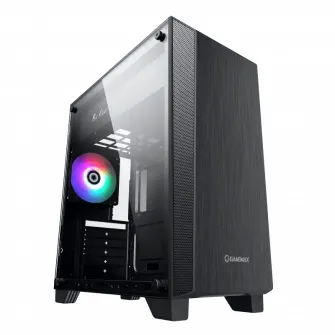 Компьютерный корпус Gamemax Nova N5, Midi-Tower, Без блока питания, Чёрный