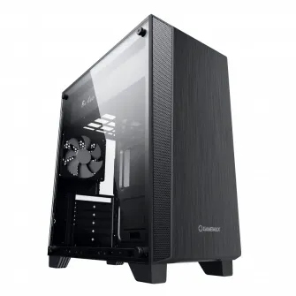 Компьютерный корпус Gamemax Nova N5, Midi-Tower, Без блока питания, Чёрный