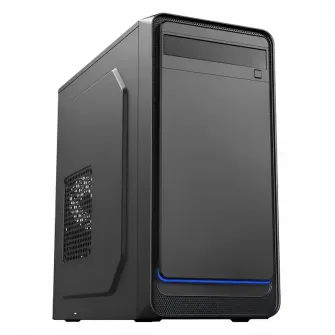 Компьютерный корпус Sohoo 6503BK, Micro-ATX, ATX, Чёрный