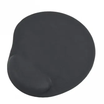 Коврик для мыши Gembird MP-GEL-BK, 240мм x 220мм, Чёрный
