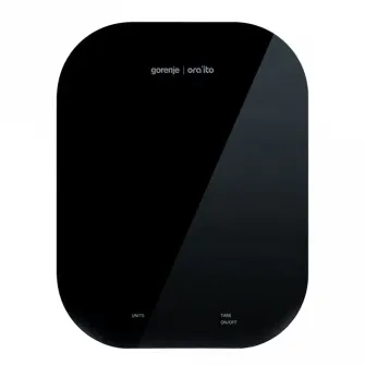 Кухонные весы электронные Gorenje Ora ito KT10 ORAB, Чёрный