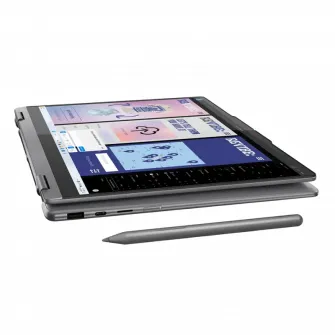Laptop 14'' Lenovo Yoga 7 2-in-1 14ILL10, Luna Grey, Intel Core Ultra 7 256V, 16GB/512GB, Fara SO