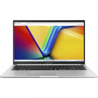 Laptop 15,6'' ASUS Vivobook 15 M1502YA, Cool Silver, AMD Ryzen 7 5825U, 16GB/512GB, Fara SO
