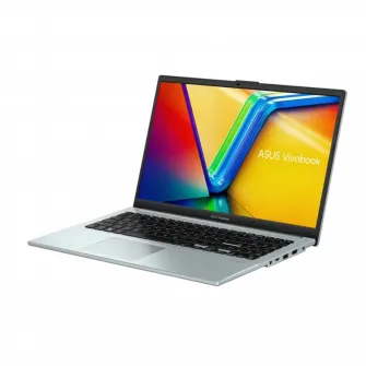 Laptop 15,6'' ASUS Vivobook Go 15 E1504FA, Green Grey, AMD Ryzen 5 7520U, 16GB/512GB, Fara SO