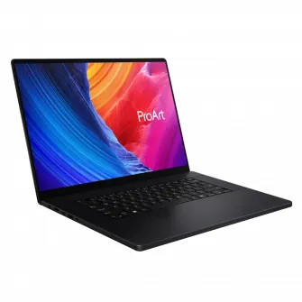 Laptop 16'' ASUS ProArt P16 H7606WR, Nano Black, AMD Ryzen AI 9 HX 370, 32GB/2048GB, Windows 11 Pro