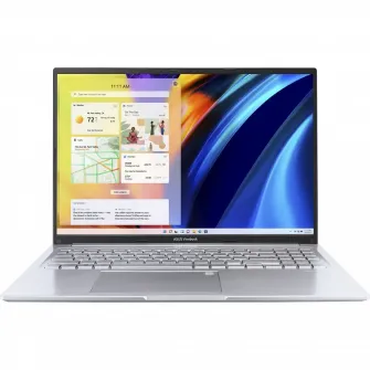 Laptop 16'' ASUS Vivobook 16 X1605VA, Cool Silver, Intel Core i5-13420H, 16GB/512GB, Fara SO