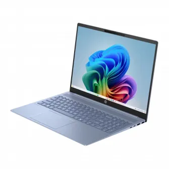 Laptop 16'' HP OmniBook 5 Laptop AI 16, Sky Blue, Intel Core Ultra 5 225U, 16GB/512GB, FreeDOS
