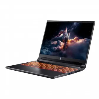 Laptop Gaming 16'' Acer Nitro V 16 AI ANV16-42, Shale Black, AMD Ryzen 7 260, 32GB/1024GB, Linux eShell