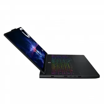 Laptop Gaming 16'' Lenovo Legion Pro 5 16IRX10, Eclipse Black, Intel Core i9-14900HX, 32GB/1024GB, Fara SO