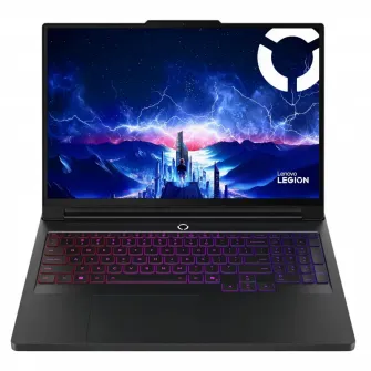 Laptop Gaming 16'' Lenovo Legion Pro 7 16IAX10H, Eclipse Black, Intel Core Ultra 9 275HX, 32GB/1024GB, Fara SO