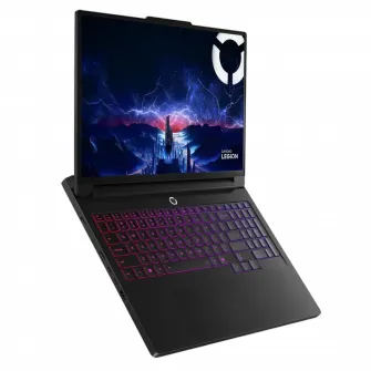 Laptop Gaming 16'' Lenovo Legion Pro 7 16IAX10H, Eclipse Black, Intel Core Ultra 9 275HX, 32GB/1024GB, Fara SO