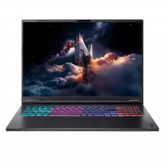 Laptop Gaming 18'' Acer Nitro 18 AI AN18-61, Obsidian Black, AMD Ryzen AI 9 365, 32GB/1024GB, Linux eShell