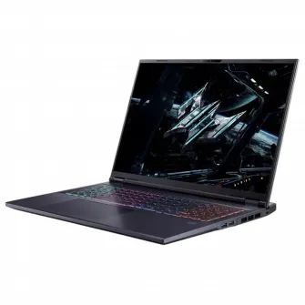 Laptop Gaming 18'' Acer Predator Helios Neo 18 AI PHN18-72, Abyssal Black, Intel Core Ultra 9 275HX, 32GB/1024GB, Linux eShell