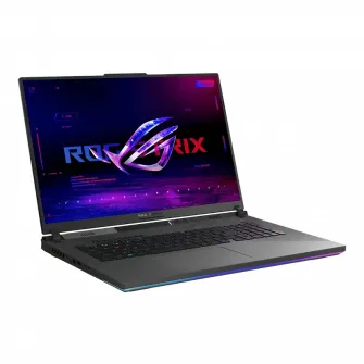 Laptop Gaming 18'' ASUS ROG Strix G18 G814FP, Eclipse Gray, AMD Ryzen 9 9955HX, 32GB/1024GB, Fara SO