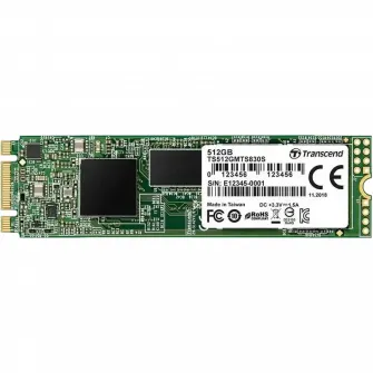 Накопитель SSD Transcend 830S, 512Гб, TS512GMTS830S
