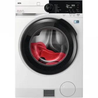 Masina de spalat rufe cu uscator AEG LWR96944B, 9 kg spalare, 6 kg uscare, 1400 rpm, Motor Inverter MagnetPermanent, Clasa B, AbsolutCare, SensiDry - Pompa de caldura, ProSenjse, Alb