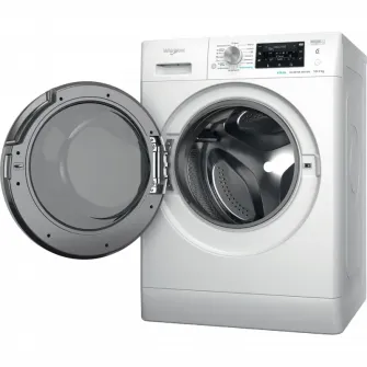 Masina de spalat rufe cu uscator Whirlpool FreshCare+ FFWDD1076258SVEE, 10 kg spalare, 7 kg uscare, 1600 RPM, Clasa B, Tehnologia al 6-lea Simt, FreshCare+, Motor Inverter, Display LCD, Alb