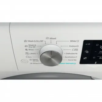 Masina de spalat rufe cu uscator Whirlpool FreshCare+ FFWDD1076258SVEE, 10 kg spalare, 7 kg uscare, 1600 RPM, Clasa B, Tehnologia al 6-lea Simt, FreshCare+, Motor Inverter, Display LCD, Alb