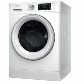 Masina de spalat rufe cu uscator Whirlpool FreshCare+ FFWDD1076258SVEE, 10 kg spalare, 7 kg uscare, 1600 RPM, Clasa B, Tehnologia al 6-lea Simt, FreshCare+, Motor Inverter, Display LCD, Alb