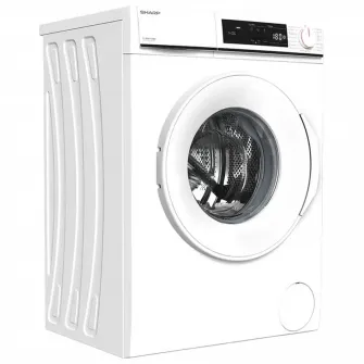 Masina de Spalat Rufe Frontala SHARP ES-NFA714BWB-EE, AllergySmart, 7 kg, 1400rpm, Clasa B, Alb