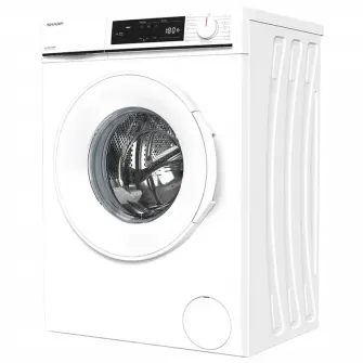 Masina de Spalat Rufe Frontala SHARP ES-NFA714BWB-EE, AllergySmart, 7 kg, 1400rpm, Clasa B, Alb
