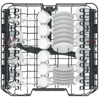Посудомоечная машина Whirlpool WIC 3C33 PFE, Серебристый