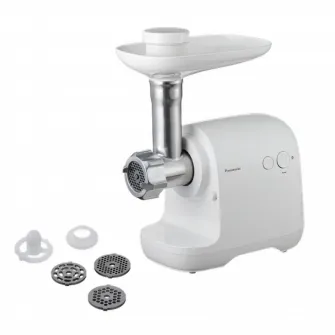 Masina de tocat carne Panasonic MK-GX1700WTQ, Alb