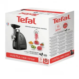 Masina de tocat carne Tefal HV8 Plus 11in1 NE685, Negru
