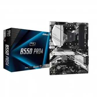 Материнская плата ASRock B550 PRO4, AM4, AMD B550, ATX