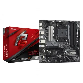 Материнская плата ASRock B550M PHANTOM GAMING 4, AM4, AMD B550, Micro-ATX