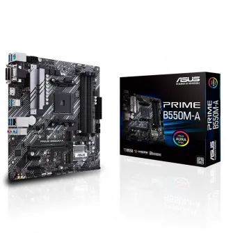 Материнская плата ASUS PRIME B550M-A, AM4, AMD B550, Micro-ATX