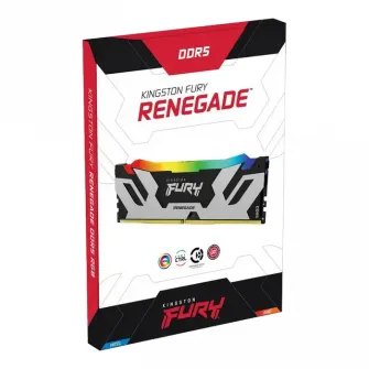 Оперативная память Kingston FURY Renegade RGB, DDR5 SDRAM, 7200 МГц, 32 Гб, KF572C38RSAK2-32