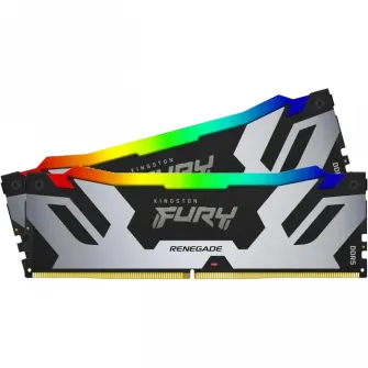 Оперативная память Kingston FURY Renegade RGB, DDR5 SDRAM, 7200 МГц, 32 Гб, KF572C38RSAK2-32