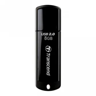 USB Flash накопитель Transcend JetFlash 350, 8Гб, Чёрный
