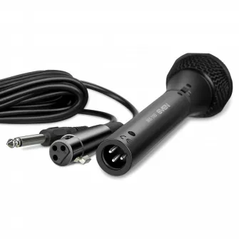 Microfon Karaoke SVEN MK-100, Cu fir, Negru