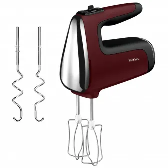 Mixer Manual Tefal HT-652538, Rosu | Negru