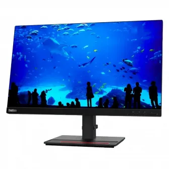 Monitor de birou Lenovo ThinkVision T23i-20 23, IPS 1920x1080 FHD, Negru