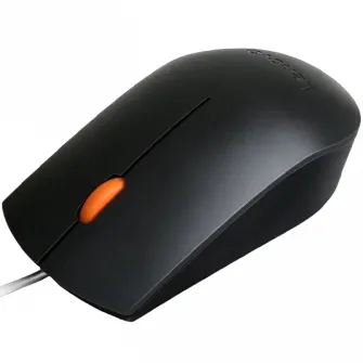 Mouse Lenovo 300 USB, Negru