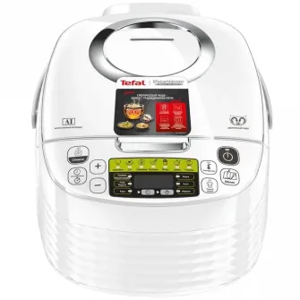 Мультиварка Tefal FUZZY SPHERICAL POT RK745, Белый
