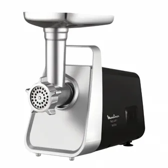 Мясорубка Moulinex ME307832, Нержавеющая сталь | Чёрный